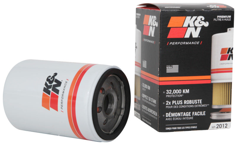 K&N Engineering HP-2012 Premium Oil Filter for GMC Sierra 1500 and Chevrolet Silverado 1500
