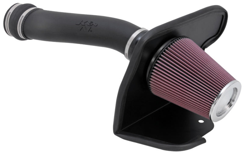 K&N Engineering 57-2524-2 Performance Cold Air Intake Kit for Ford F-250 Super Duty V10-6.8L