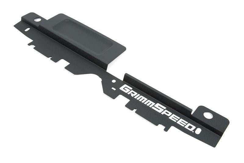 GrimmSpeed 05-09 Subaru Legacy and Outback Radiator Shroud with Tool Tray - Textured Black