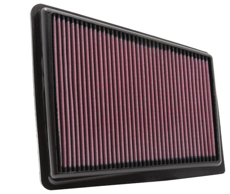 K&N Engineering High-Flow Drop-In Air Filter for Hyundai Genesis 4.6L V8