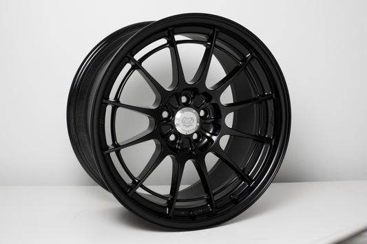 Enkei NT03+M 18x9.5 Black Wheel with 5x100 Bolt Pattern and +40mm Offset