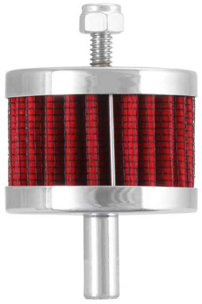 K&N Engineering 62-1090 Steel Base Crankcase Vent Filter with 3/8 Inch Diameter Tube