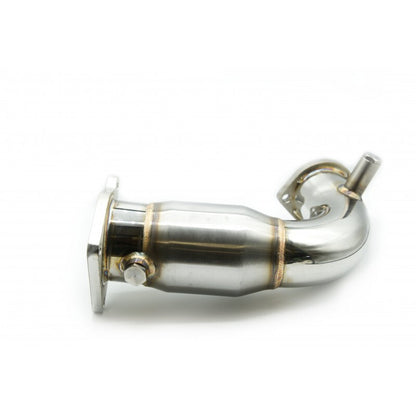 Turbo XS 22-24 Subaru WRX 304SS Front Pipe with High Flow Catalytic Converter