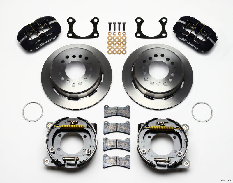 Wilwood Dynapro Low-Profile 11-Inch P-Brake Kit for Big Ford Axles - Part Number 140-11387