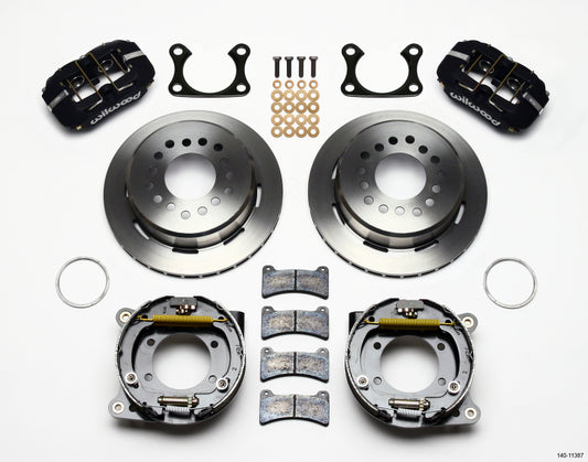 Wilwood Dynapro Low-Profile 11-Inch P-Brake Kit for Big Ford Axles - Part Number 140-11387