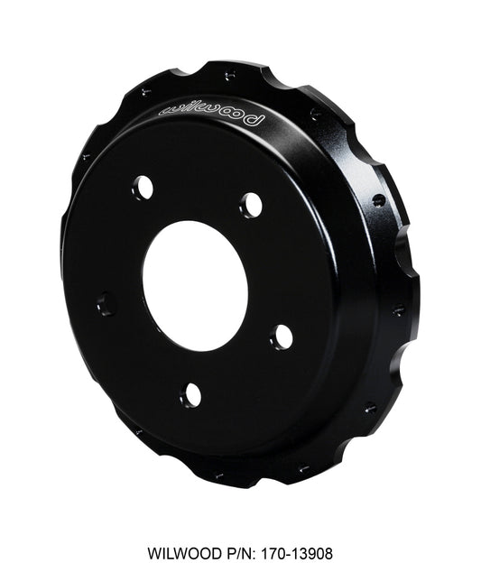 Wilwood Part 170-13908 Aluminum Parking Brake Hat with 1.32-inch Offset for 12-inch Rotors