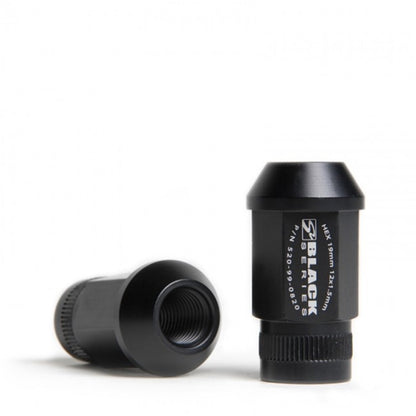 Skunk2 Racing 12 x 1.5 Forged Lug Nut Set (Black Series) for Honda, Acura, Mitsubishi, Scion, and Toyota