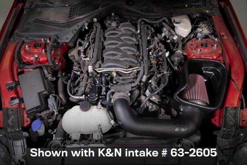 K&N Engineering 81-0802 Air Oil Separator for Ford Mustang GT 5.0L V8 (2018-2023)