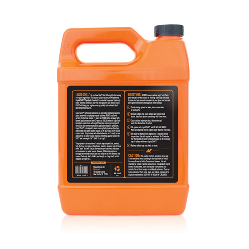 Mishimoto Liquid Chill Synthetic Engine Coolant - Premixed, Long-Life Protection for Cars and Trucks