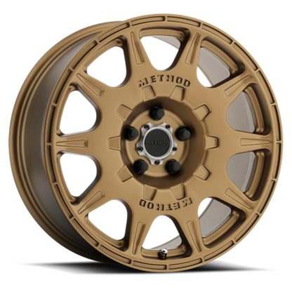 Method MR502 Rally 17x8 Bronze Wheel with +38mm Offset for Subaru and More