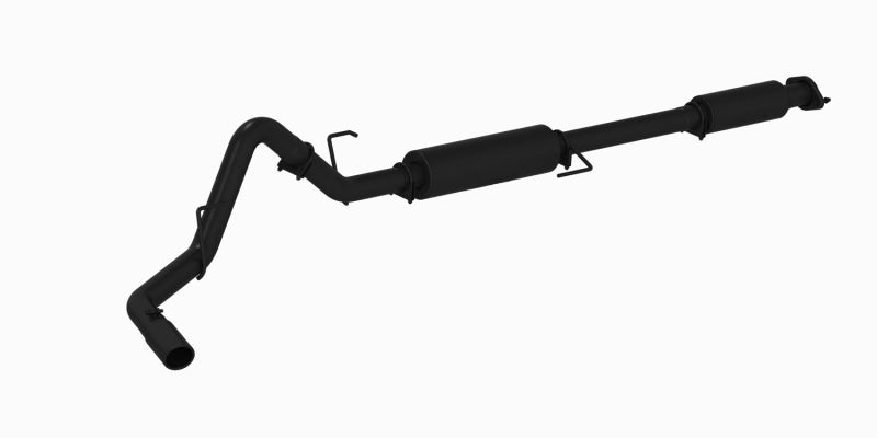 MBRP Armor BLK Series 3-inch Cat Back Exhaust System for 2015-2016 Ford F-150 5.0L, Single Side Exit with Black Coating