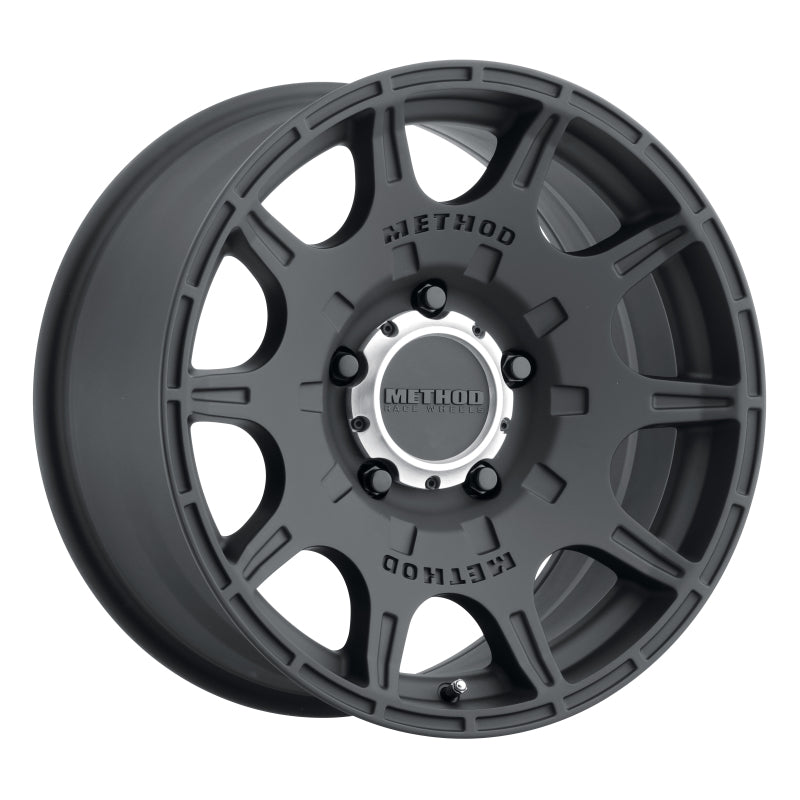 Method MR308 Roost 17x8.5 Inch Matte Black Off-Road Wheel with 5x5 Bolt Pattern and 71.5mm Center Bore