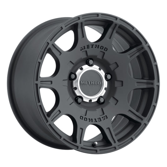 Method MR308 Roost 17x8.5 Inch Matte Black Off-Road Wheel with 5x5 Bolt Pattern and 71.5mm Center Bore