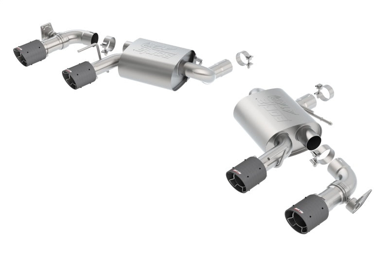 Borla ATAK Axle-Back Exhaust System for 2016-2024 Chevrolet Camaro SS and LT1 with Dual Mode Valves, Part 11925CF