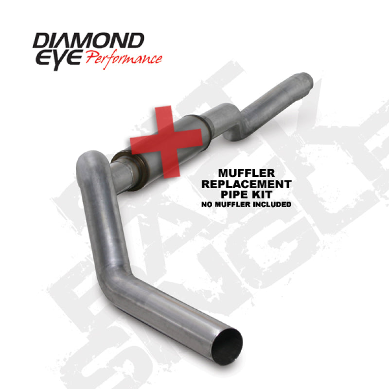 Diamond Eye Performance 5-inch Catback Exhaust System Kit for 2006-2007 Chevy/GMC 6.6L Duramax 2500/3500