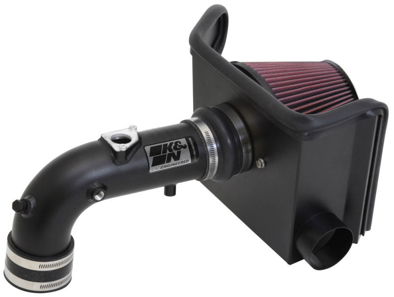 K&N Engineering 69-8620TTK Black Typhoon Cold-Air Intake System for Toyota Camry 2.5L