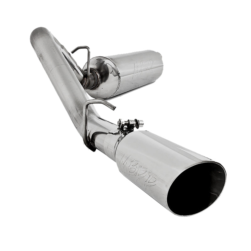 MBRP Armor Plus Series Cat Back Exhaust System for Jeep Wrangler 2002-2006 2.5L & 4.0L, Single Side Exit