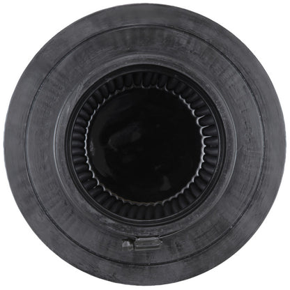 K&N Engineering RU-5283HBK Black Universal Air Filter – 4.5 inch Flange ID x 8 inch Base OD x 6.625 inch Top OD, Round Tapered Design