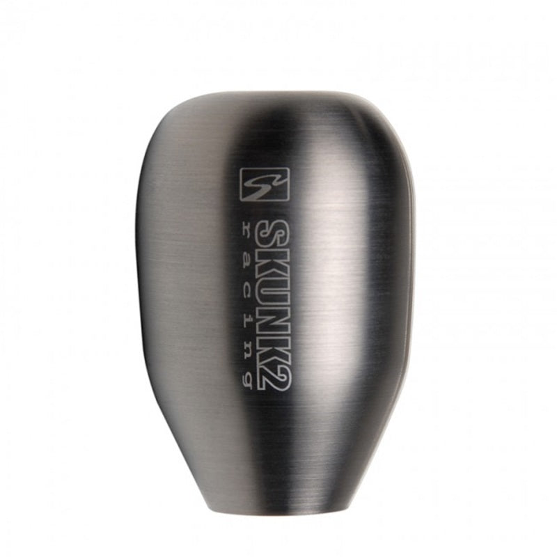 Skunk2 Racing 5-Speed Billet Shift Knob for Nissan, Mazda, Mitsubishi — 10 x 1.25 Thread, PVD Titanium Coating