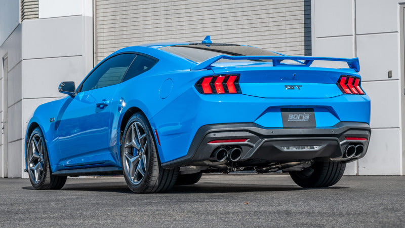 Borla 2024 Ford Mustang GT 5.0L V8 ATAK Cat-Back Exhaust System with Black Chrome Tips
