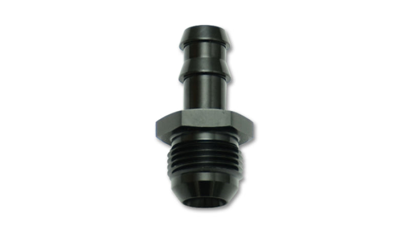 Vibrant -10 AN to 1/2 Inch Barb Straight Fitting - Aluminum