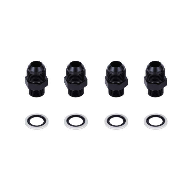 Mishimoto Oil Line Kit for Mazda RX-8 (2004-2011) - Reinforced Braided Stainless Steel Lines and Aluminum Fittings