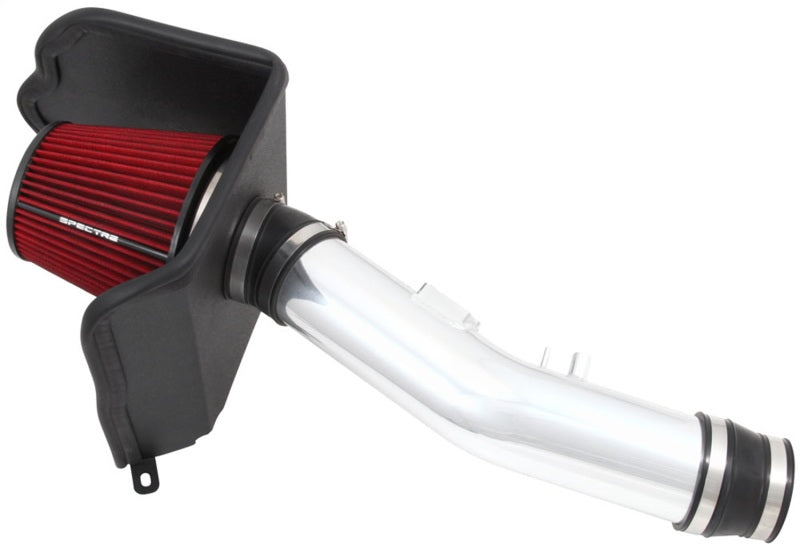 Spectre 9002 Toyota FJ Cruiser & 4Runner V6 4.0L Air Intake Kit with Red Filter and Polished Aluminum Tubing