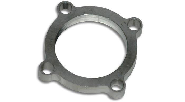 Vibrant GT Series T3 Discharge Flange for GT30/GT35 Turbo - 4 Bolt, 2.5-Inch Inlet, Mild Steel