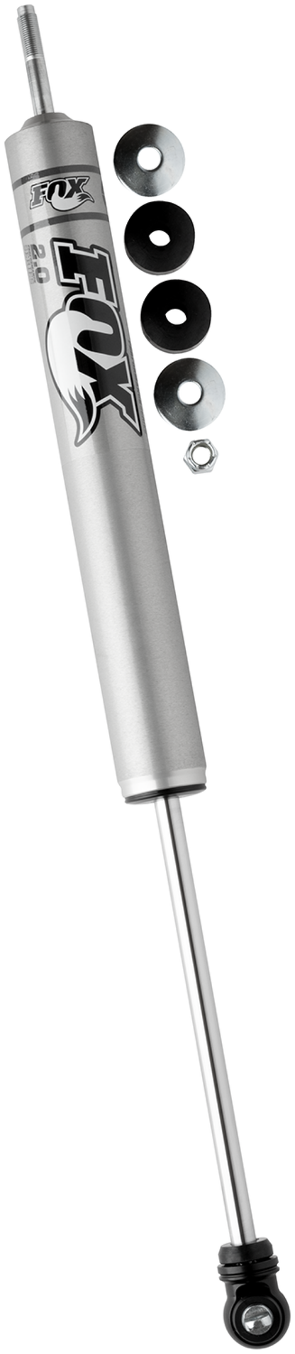 Fox 97-06 Jeep TJ 2.0 Performance Series 11.1 inch Smooth Body IFP Front Shock - Aluminum, Part #980-24-644