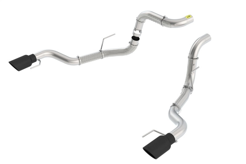 Borla 60640BC 3-inch Tailpipe Assembly with Black Tips for Ford F-150 (2017-2020) Raptor and More