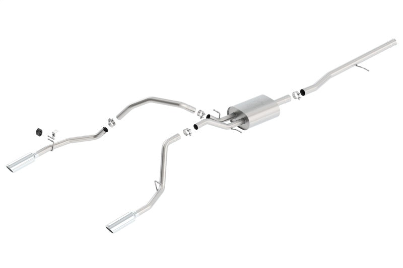 Borla ATAK Cat-Back Exhaust System for 2014-2018 Chevrolet Silverado 1500 & GMC Sierra 1500 5.3L V8