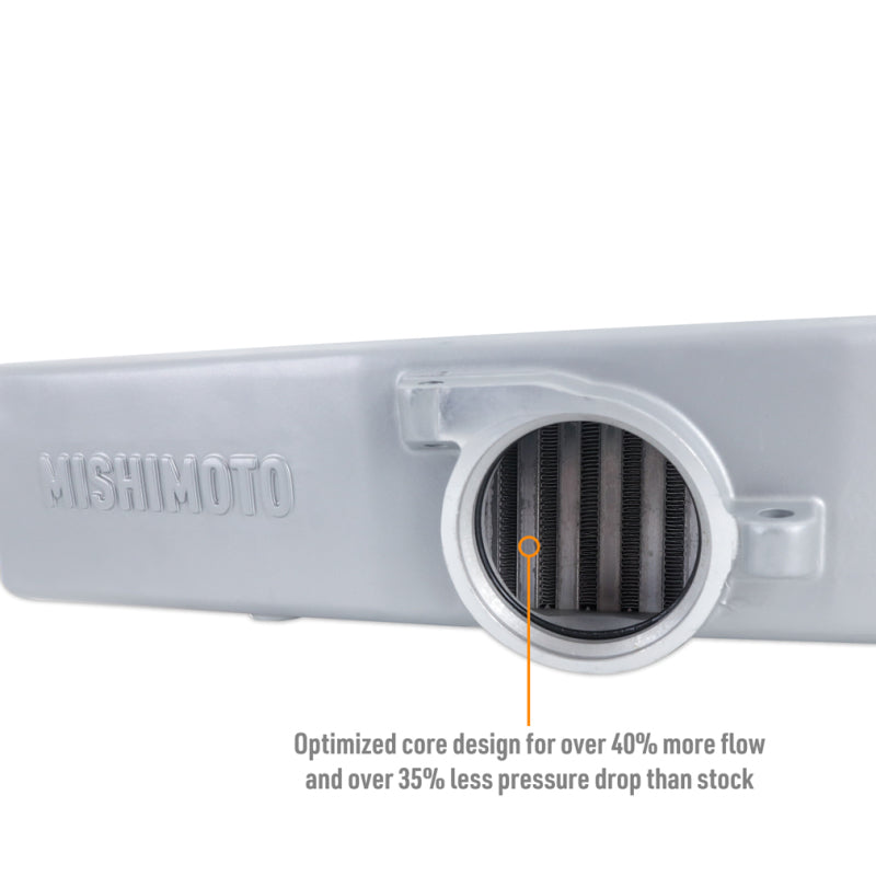 Mishimoto 2022+ Subaru WRX Top-Mount Intercooler Kit with Silver Core and Black Pipes