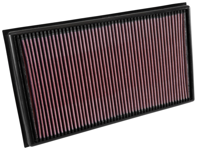 K&N Engineering 33-3036 High-Flow Reusable Air Filter for 2015-2021 Volkswagen Passat and Audi RS3