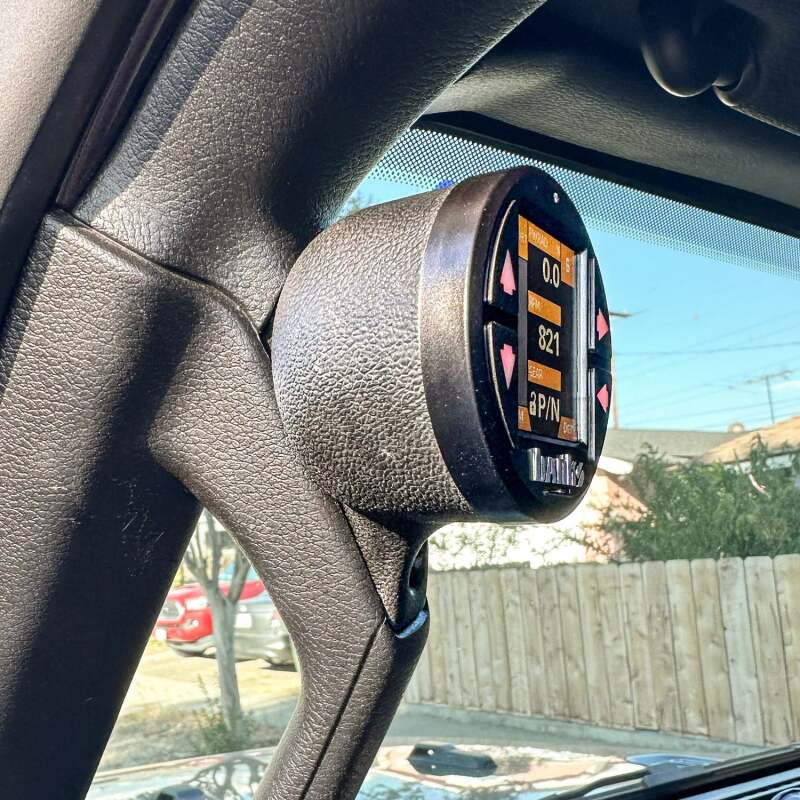 Banks Power iDash Stealth Single Gauge Pod Kit for 2018-2023 Jeep JL and Gladiator