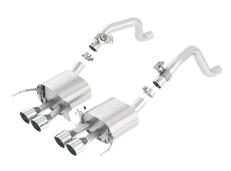 Borla ATAK Rear Exhaust System for 2014-2019 Chevrolet Corvette C7 with AFM - Part Number 11863