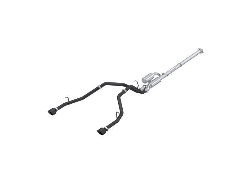 MBRP Armor BLK Series 2025+ Ram 1500 3.0L Dual Rear Exit Cat-Back Exhaust System