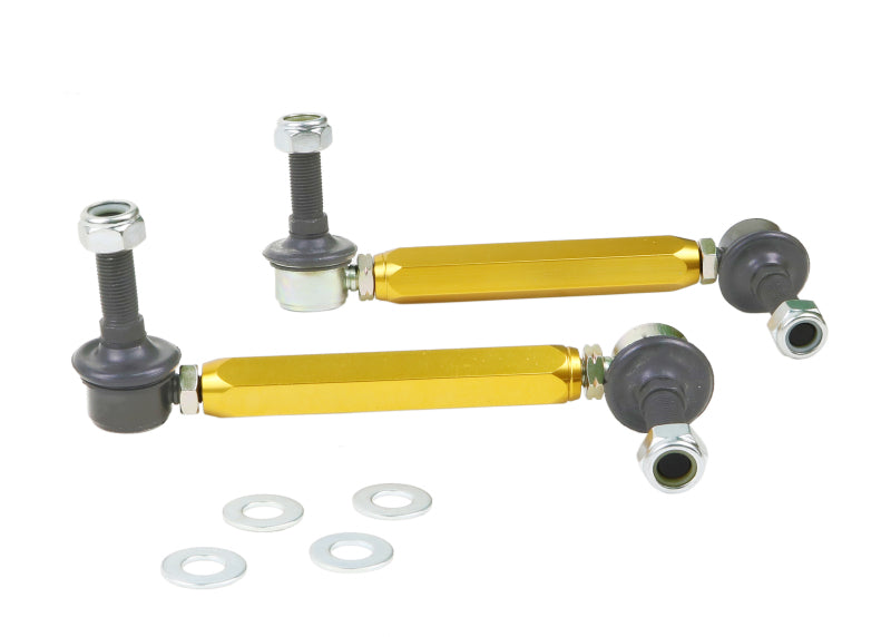 Whiteline KLC180-215 Adjustable Rear Sway Bar Link Kit for Nissan Frontier and Ford Ranger
