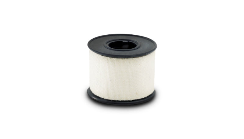 Vibrant White Adhesive Clean Cut Tape - 2 Meter Roll for Braided Flex Hoses and Stainless Steel Applications