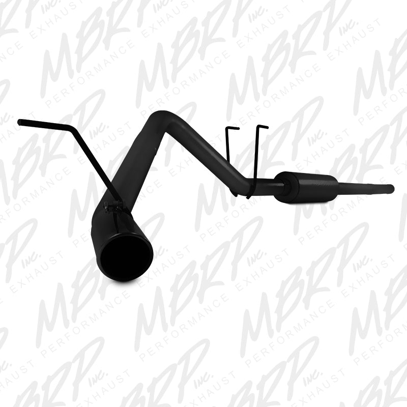 MBRP S5142BLK Armor BLK Series Cat Back Exhaust System for Dodge Ram 1500 (2010-2013) with Black Coated Finish