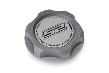 Skunk2 Racing Honda Billet Oil Cap (Part Number 626-99-0072) - Hard Anodized Finish for Honda and Acura Engines
