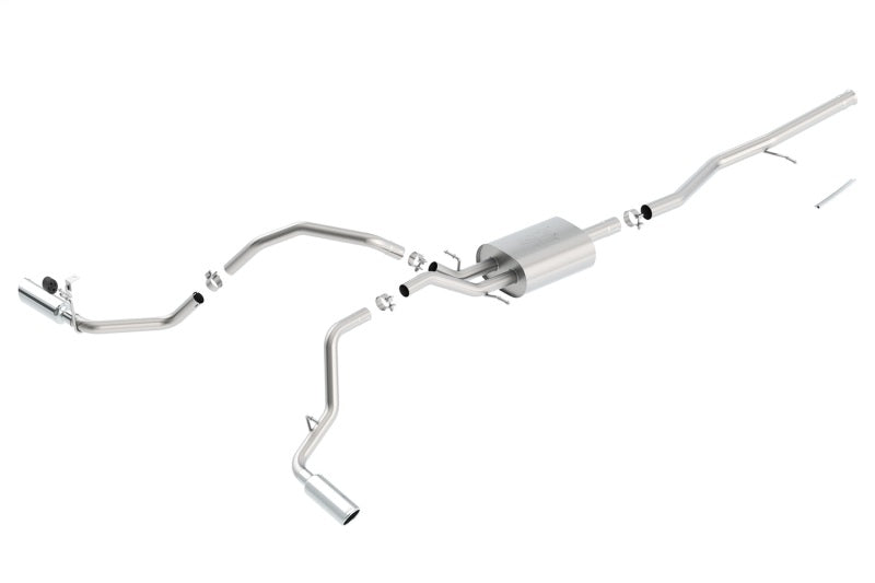 Borla ATAK Cat-Back Exhaust System for 2014-2018 Chevrolet Silverado 1500 and GMC Sierra 1500 with 5.3L V8