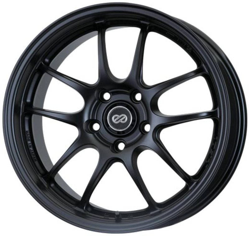 Enkei PF01 18x9 Matte Black Wheel with 5x114.3 Bolt Pattern and +45mm Offset