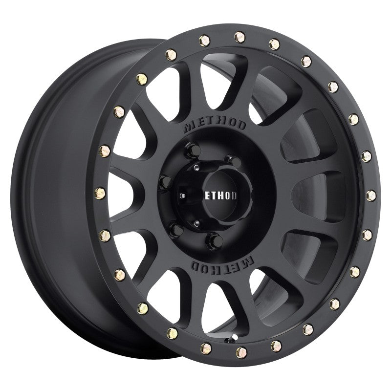 Method MR305 NV 18x9 Inch Matte Black Street Loc Wheel with 6x135 Bolt Pattern and 94mm Hub Bore