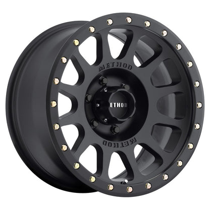 Method MR305 NV 18x9 Inch Matte Black Street Loc Wheel with 6x135 Bolt Pattern and 94mm Hub Bore