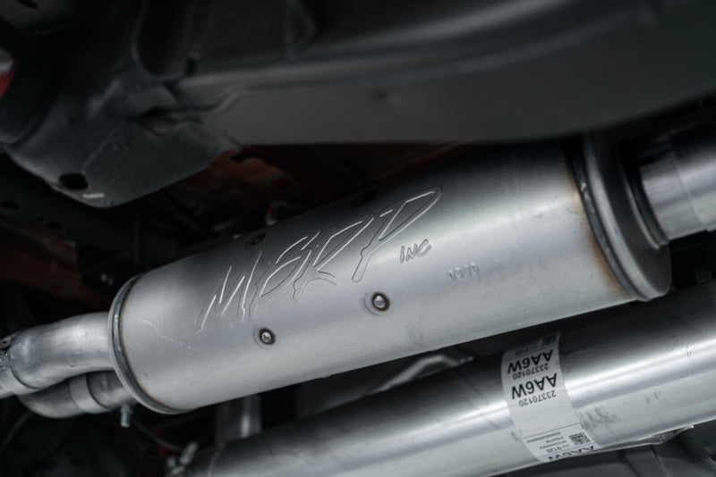 MBRP Armor Pro Series Cat Back Exhaust System for Chevrolet Silverado 1500 and GMC Sierra 1500 (2019-2021) – 2.5 Inch T304 Stainless Steel Dual Rear Exit