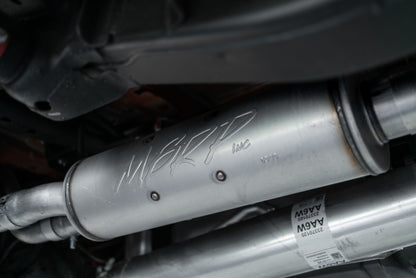 MBRP Armor Pro Series Cat Back Exhaust System for Chevrolet Silverado 1500 and GMC Sierra 1500 (2019-2021) – 2.5 Inch T304 Stainless Steel Dual Rear Exit