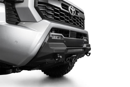 Addictive Desert Designs 2024 Toyota Tacoma Stealth Center Mount Winch Front Bumper with Light Bar Mount