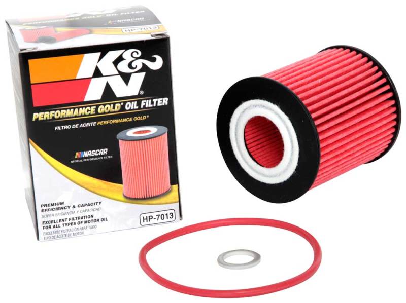 K&N Engineering HP-7035 Performance Oil Filter for Kia and Hyundai Vehicles