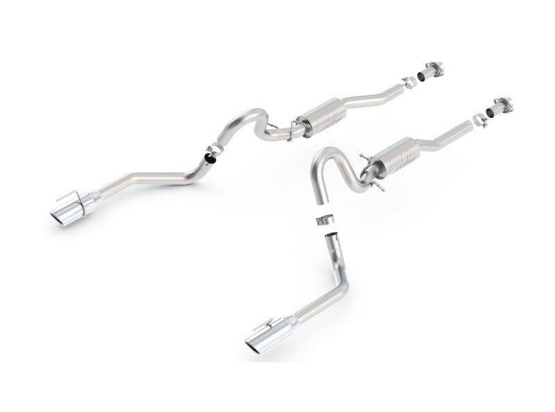 Borla ATAK Cat-Back Exhaust System for 1999-2004 Ford Mustang GT and Mach 1 - 4.6L V8, RWD