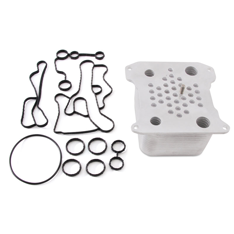 Mishimoto 2008-2010 Ford 6.4L Powerstroke Replacement Oil Cooler Kit